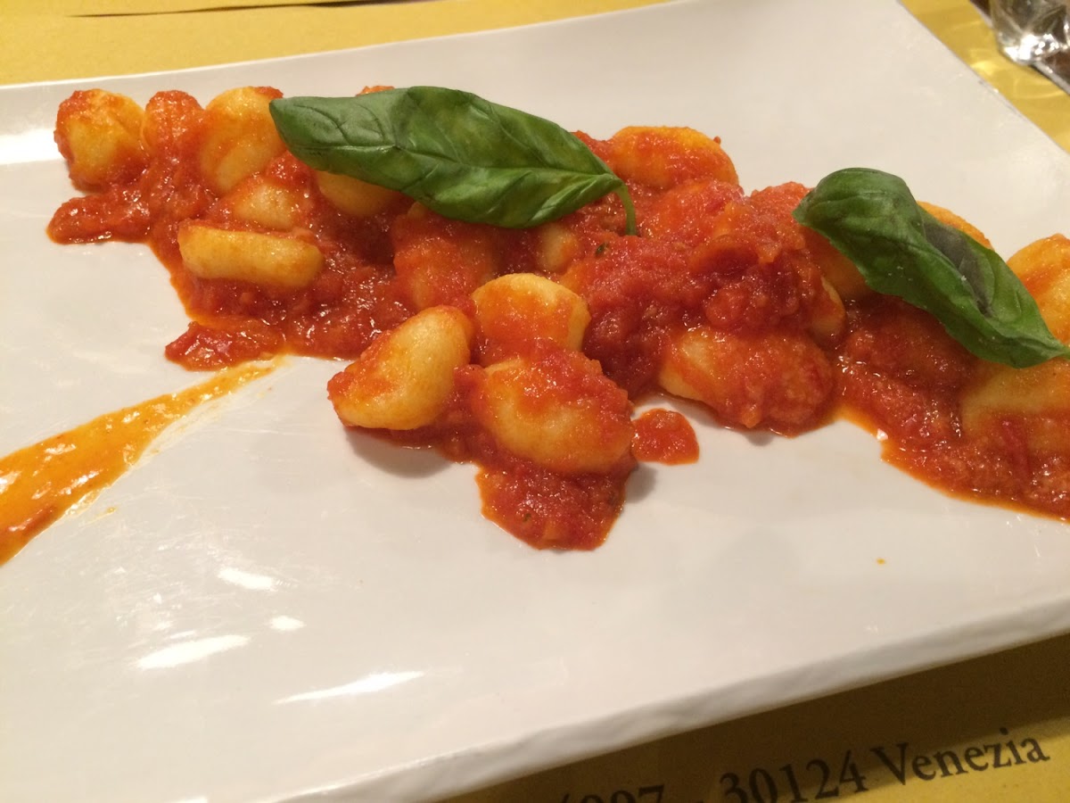 Gluten-Free at Trattoria Al Gazzettino