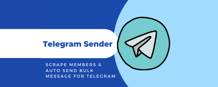 Telegram Sender - Scrape & Send bulk messages marquee promo image