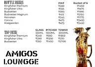 Amigos Lounge menu 1