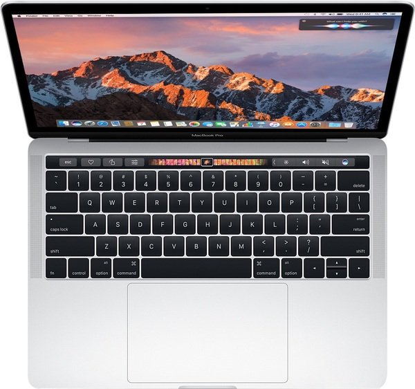 Яркий екран Apple MacBook Pro Touch Bar 13