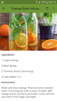 Detox water recipes Screenshot