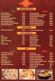 New Golden Gate Family Restaurant menu 1