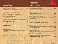 Gourmet Kitchen - Maple 99 menu 3