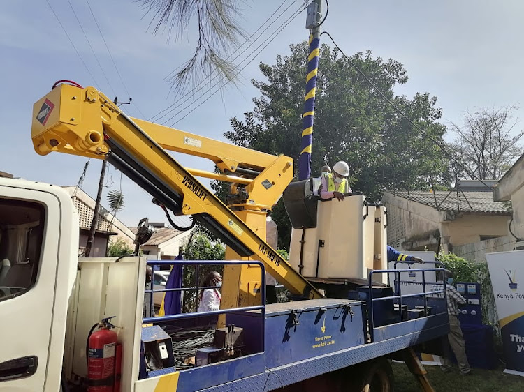 Kenya Power during the launch of smart metering project in Kisumu in January. Photo faith matete