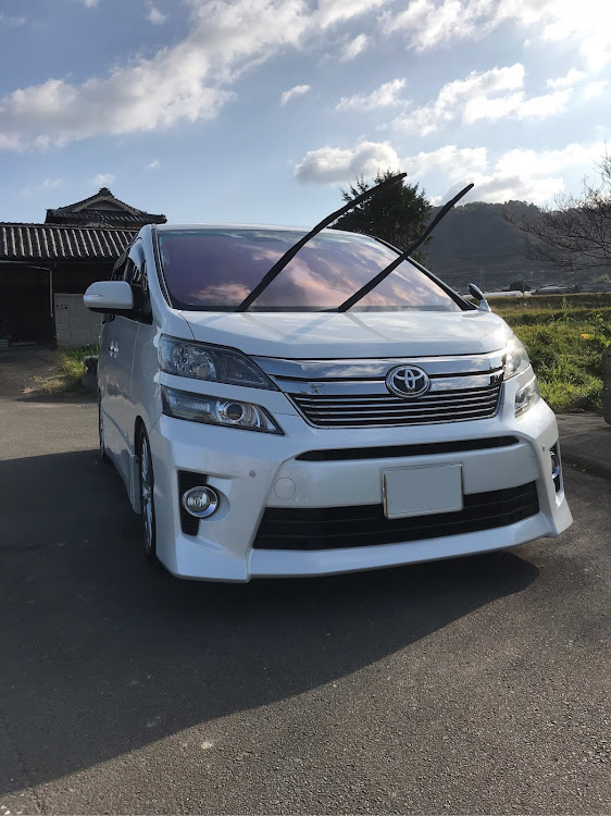 ヴェルファイアの洗車・ホイール到着・田舎の風景・ホイール重すぎに関するカスタム事例の投稿画像2枚目
