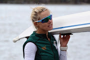 Kirsten McCann during the Team SA Rowers training session at Lagoa Rodrigo de Freitas rowing venue on July 31, 2016 in Rio De Janeiro, Brazil. 
