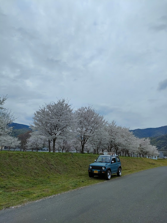 パジェロミニのパジェロミニのある生活・桜・４月のある日・徳島散歩に関するカスタム事例の投稿画像3枚目