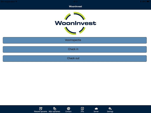 WoonInvest Opleverapp