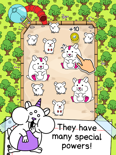 Hamster Evolution - Merge and Create Cute Mice! screenshots 6