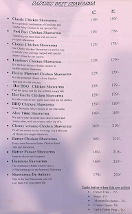 Shawrma By Muscule Daddies menu 1