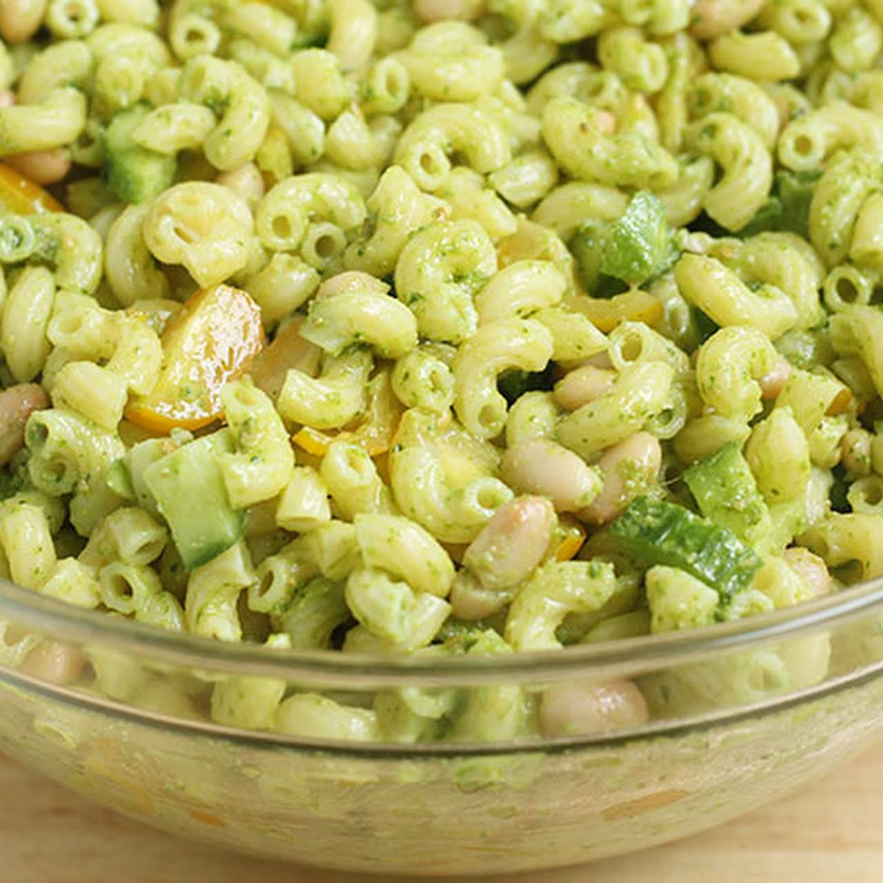 Easy Pesto Pasta Salad