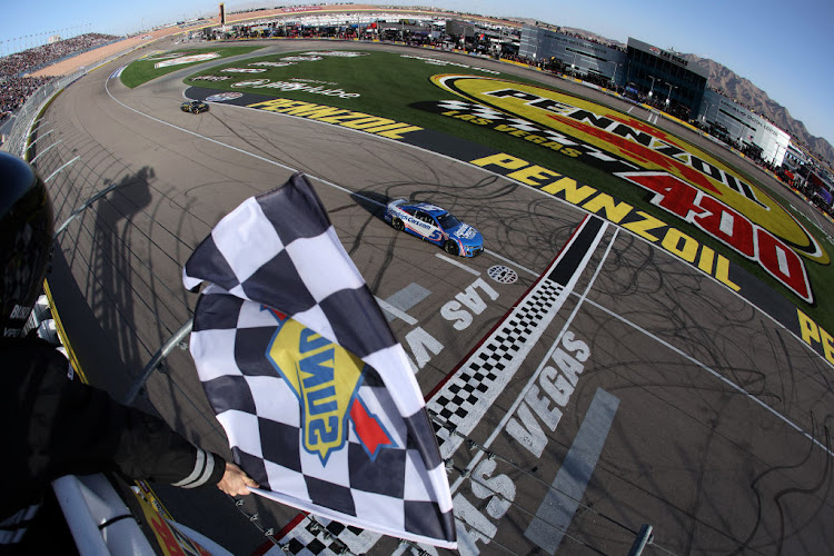 Kyle Larson, 31, led 181 laps and beat Tyler Reddick's No 45 Toyota by 0.441 seconds and won his 24th NASCAR Cup Series race. Ryan Blaney finished third.