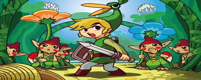 Legend Of Zelda The Minish Cap marquee promo image