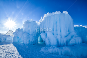 Ice Castles at Mount Olympus by Jason Lockhart -  