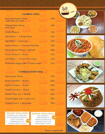Desi Kitchen Biryani And North Indian menu 