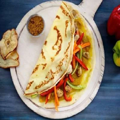 Pepper Chicken Crepe