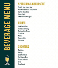 Biergarten menu 2