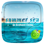 Cover Image of Download Summer Sea GO Keyboard Theme 3.2 APK