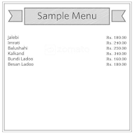 Jagdamba Sweet House menu 2