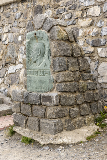 Passo dello Stelvio, stele Fau