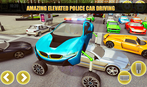 US Police Elevated Car Games