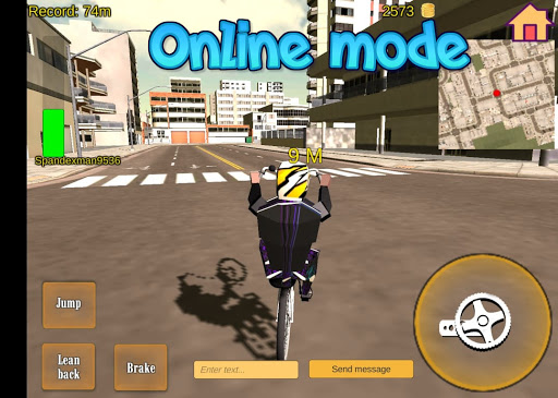 Screenshot Wheelie Bike 3D - BMX wheelie