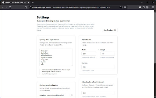 Simple Data Layer Viewer screenshot 5