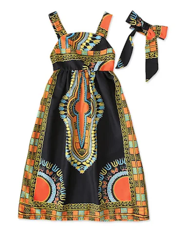 Robe Africaine Bohémienne Sans Manc - 2