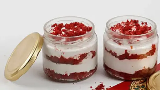 Rad Velvet Cake In Jar [2 Piece]