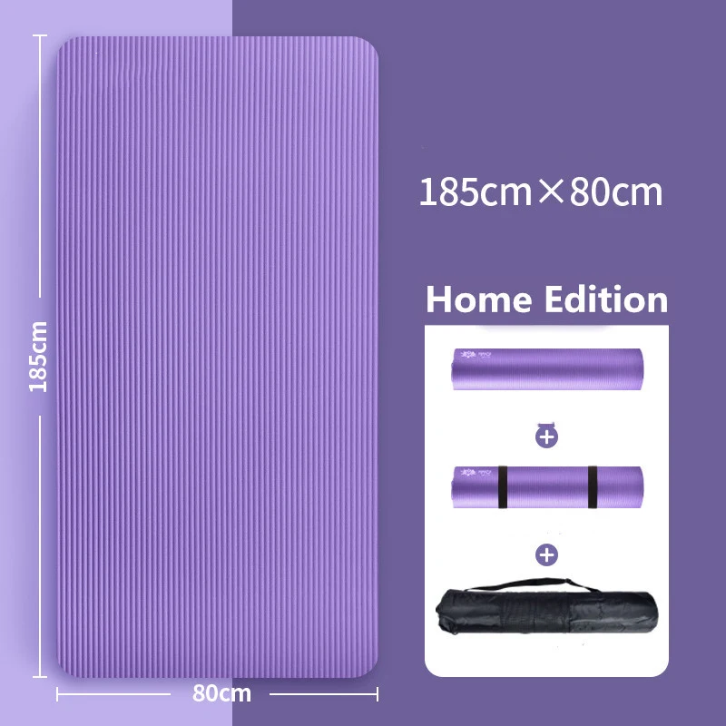 Antislip Fitness Dans Yoga Mat. Ideaal voor dans- en yogaoefeningen. Zorgt voor een veilige en stabiele ondergrond tijdens je work-outs.