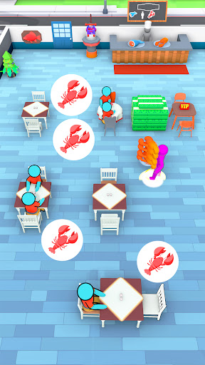 Screenshot Idle Burger Shop: Cafe Tycoon