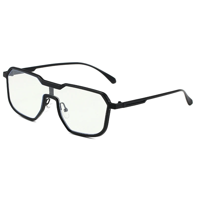 Gafas de sol Punk Metal para hombre, diseño audaz y moderno. Protección UV, estilo rebelde. Perfectas para un look vanguardista y duradero.