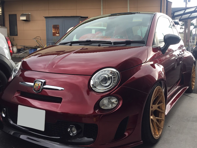 595のアバルト・洗車に関するカスタム事例の投稿画像5枚目