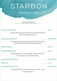 Starbon Restaurant & Cafe menu 4