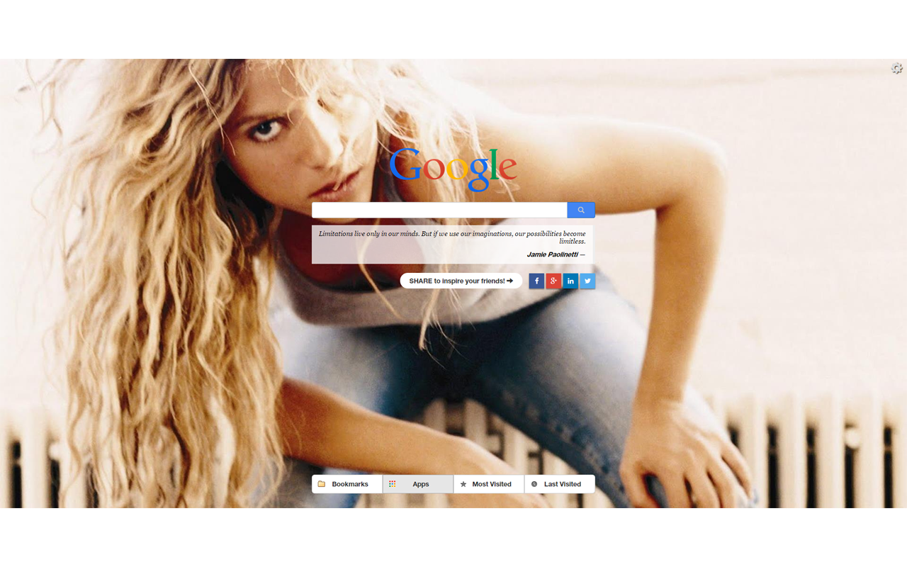 Shakira New Tab Preview image 7