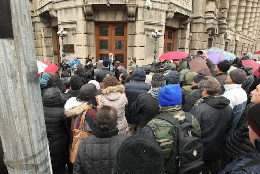 Sindikat socijalne zaštite protestovao ispred Vlade Srbije, najavio štrajk