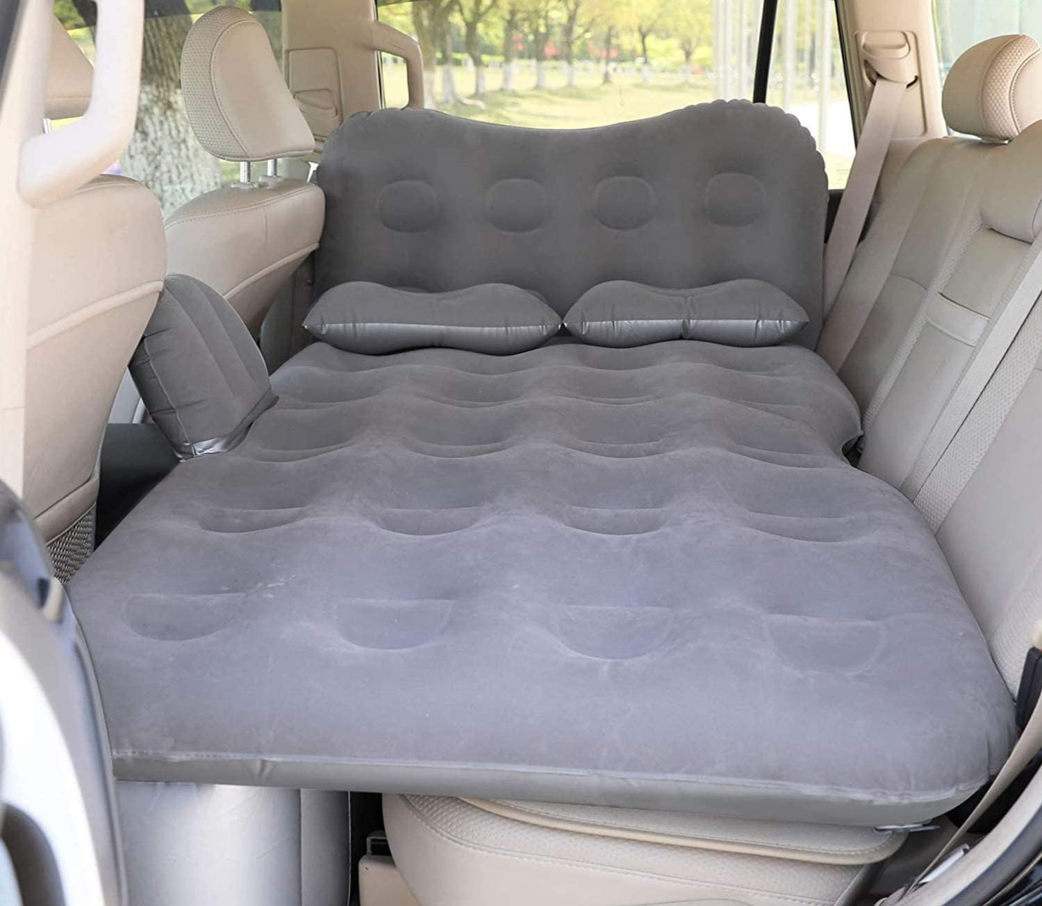 This air mattress could make sleeping in the back of your vehicle a lot more comfortable.