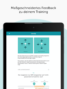 Lumosity #1 Gehirnspiele & kognitive Trainings-App Screenshot