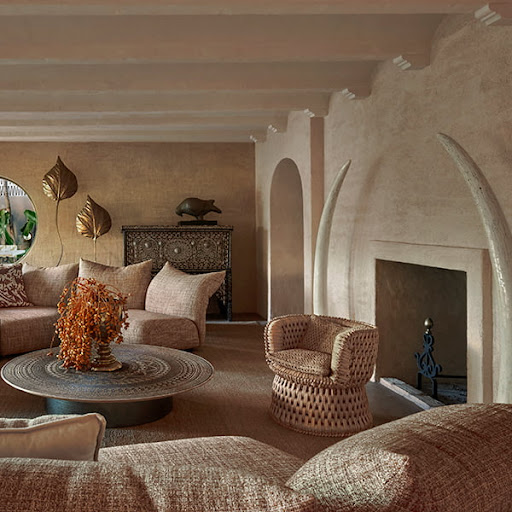 Living room in villa Las Tortugas