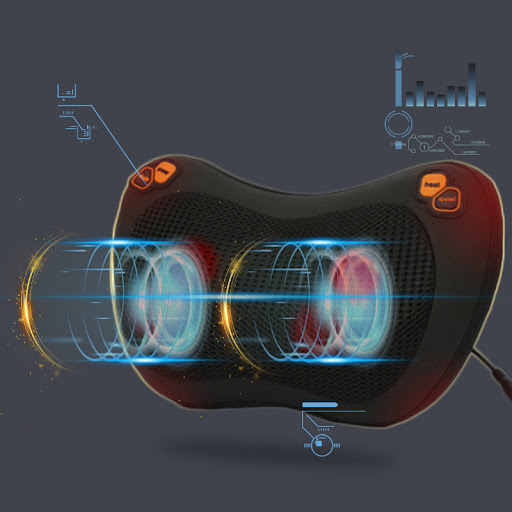 Title 1, Electric Neck Massage Pillow for Cervical Spine...