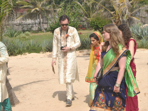 An Indian wedding at Garoda beach resort in Watamu, December 11, 2017. /ALPHONCE GARI