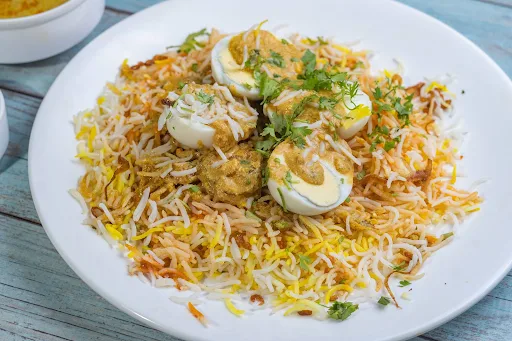 Egg Tawa Biryani