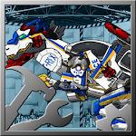 Cover Image of Unduh Repair! Dino Robot-T-rex cops 1.0.4 APK