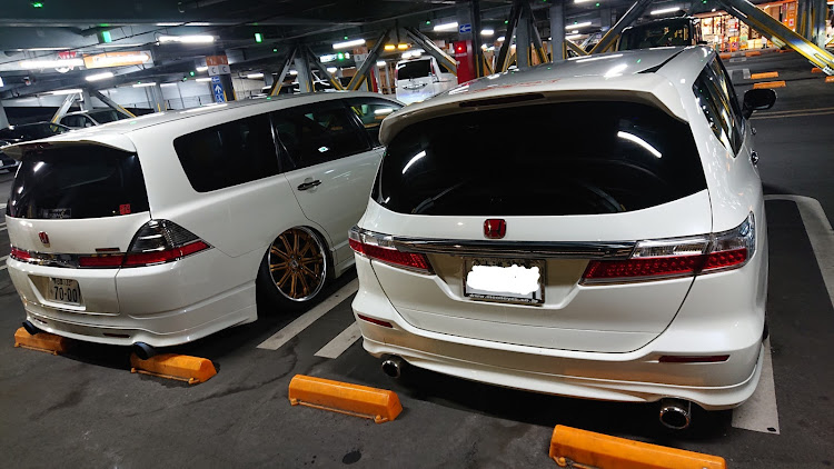 オデッセイのアベッセイ🚙💨・密会・ぼっしーさんと・この芳香剤まじで良い・オフ会に関するカスタム事例の投稿画像4枚目