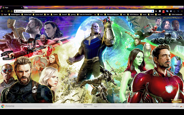 Infinity War 1920px chrome extension