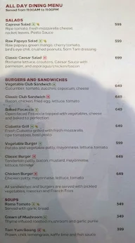 Vasco's - Hilton Chennai menu 3