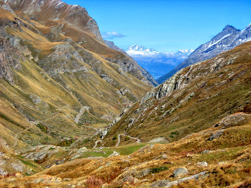 Sguardo alla strada già percorsa di ventoirlandese