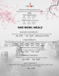 Oneton menu 3