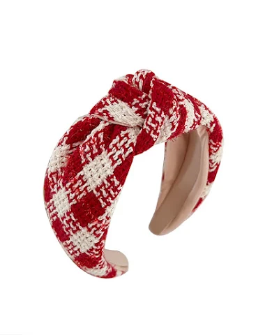 Rotes Weihnachts-Serie Haarband mit - 1