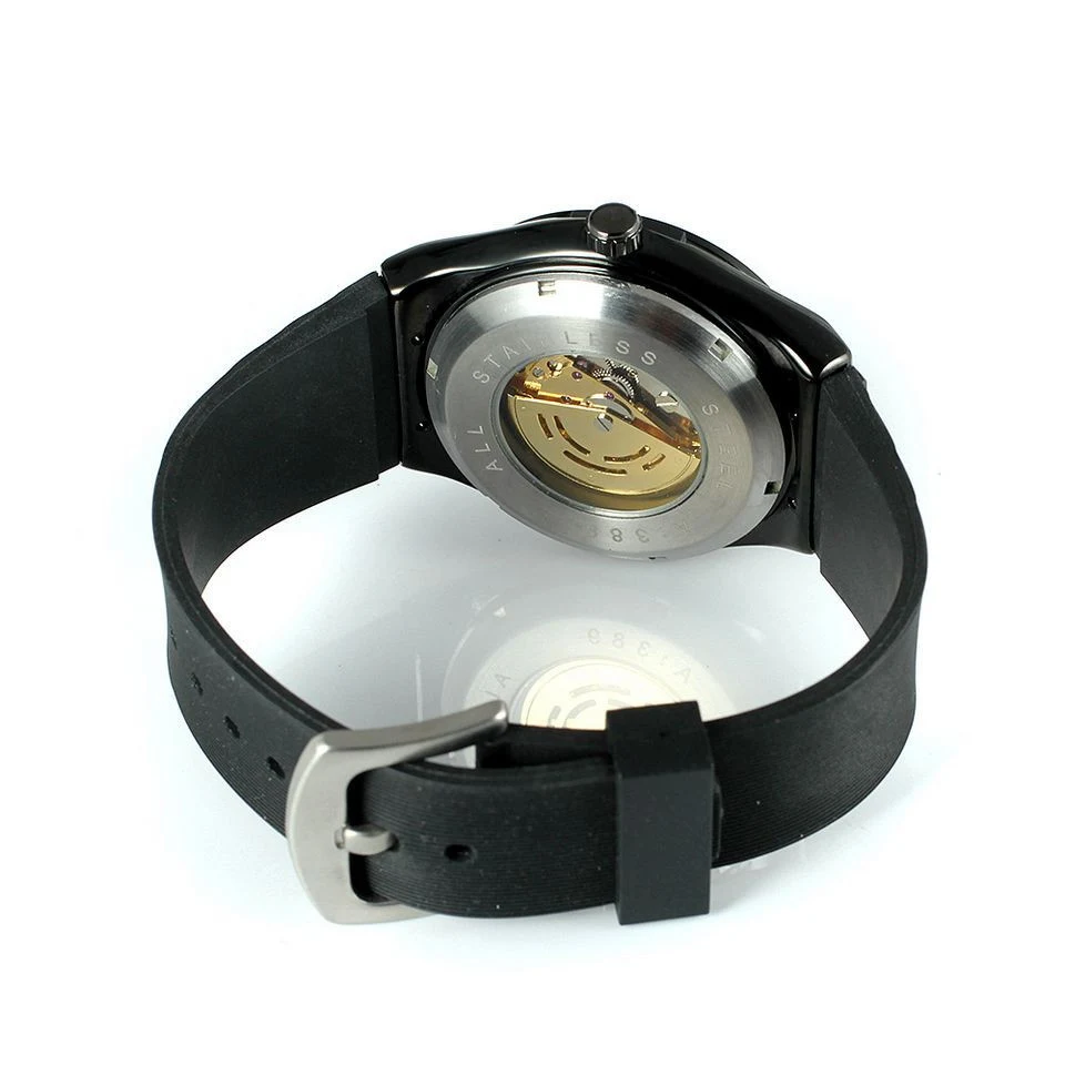 Title 9, Relógio automático mecânico casual masculino va...